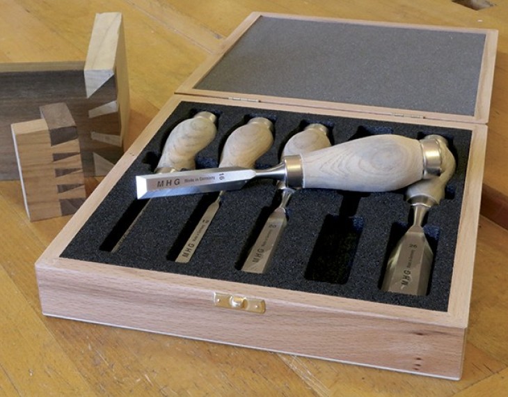 fai da te-MHG BUTT CHISELS set da 5 pezzi